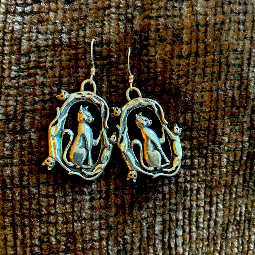 Sterling silver earrings